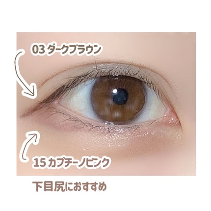 クリーミータッチライナー/キャンメイク/ジェルアイライナーを使ったクチコミ(2枚目)