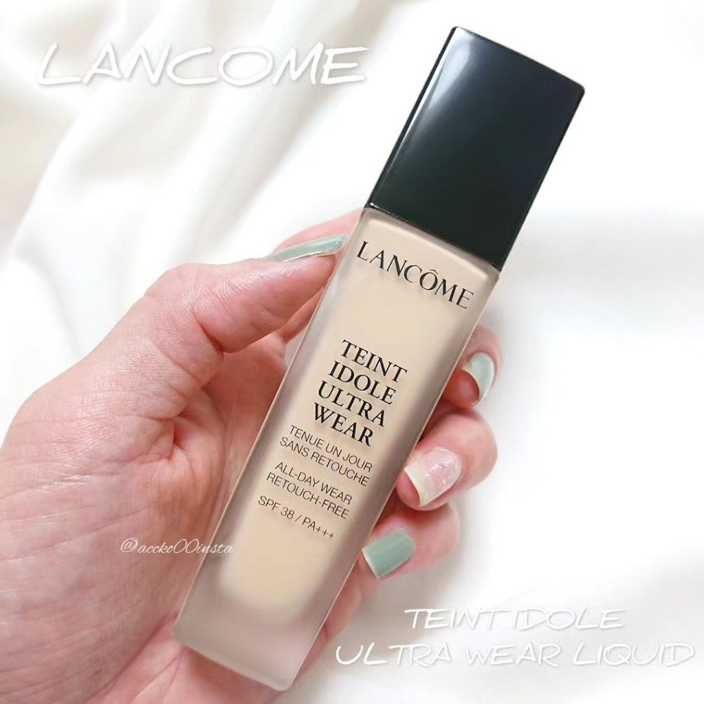 タンイドル ウルトラ ウェア リキッド/LANCOME/リキッドファンデーションを使ったクチコミ（1枚目）