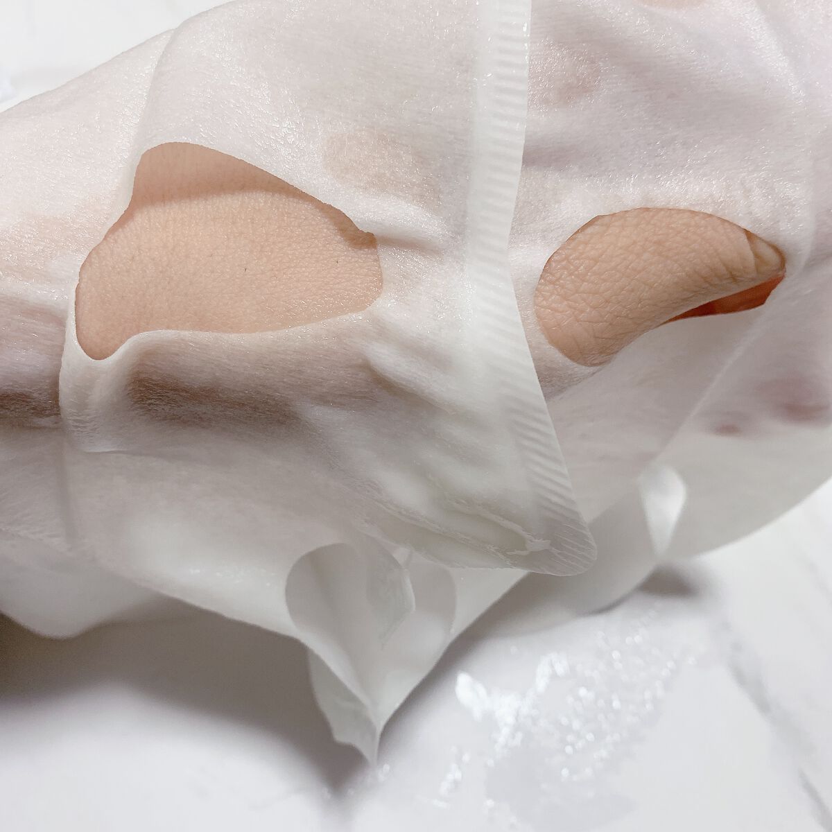 CBD ナイトリカバーフェイスマスク/WALALA/シートマスク・パックを使ったクチコミ(5枚目)