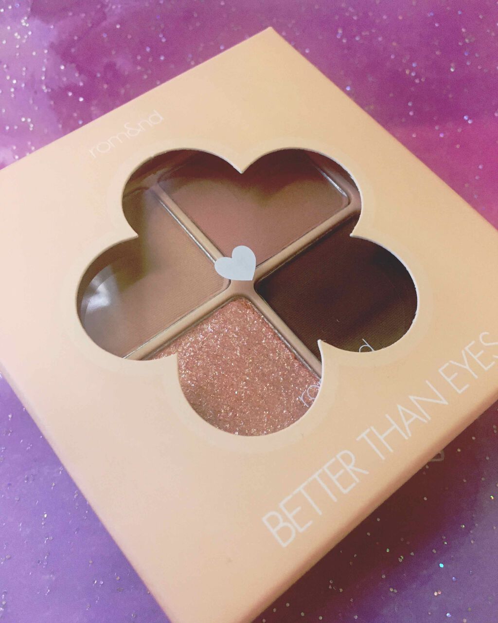 ベターザンアイズ/rom&nd/アイシャドウパレットを使ったクチコミ（3枚目）