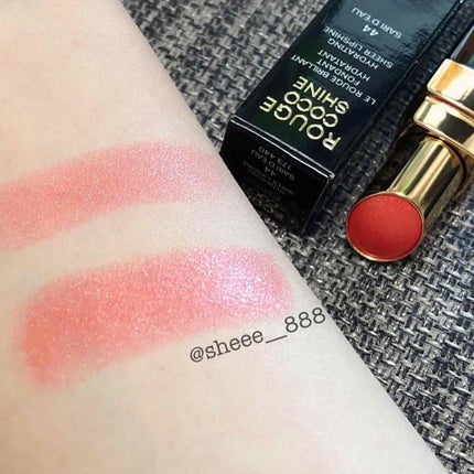 ルージュ ココ シャイン 44 サリ ドー/CHANEL/口紅の画像