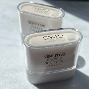 SENSITIVE POCKET SUN STICK/SAM'U/日焼け止め・UVケアを使ったクチコミ（1枚目）