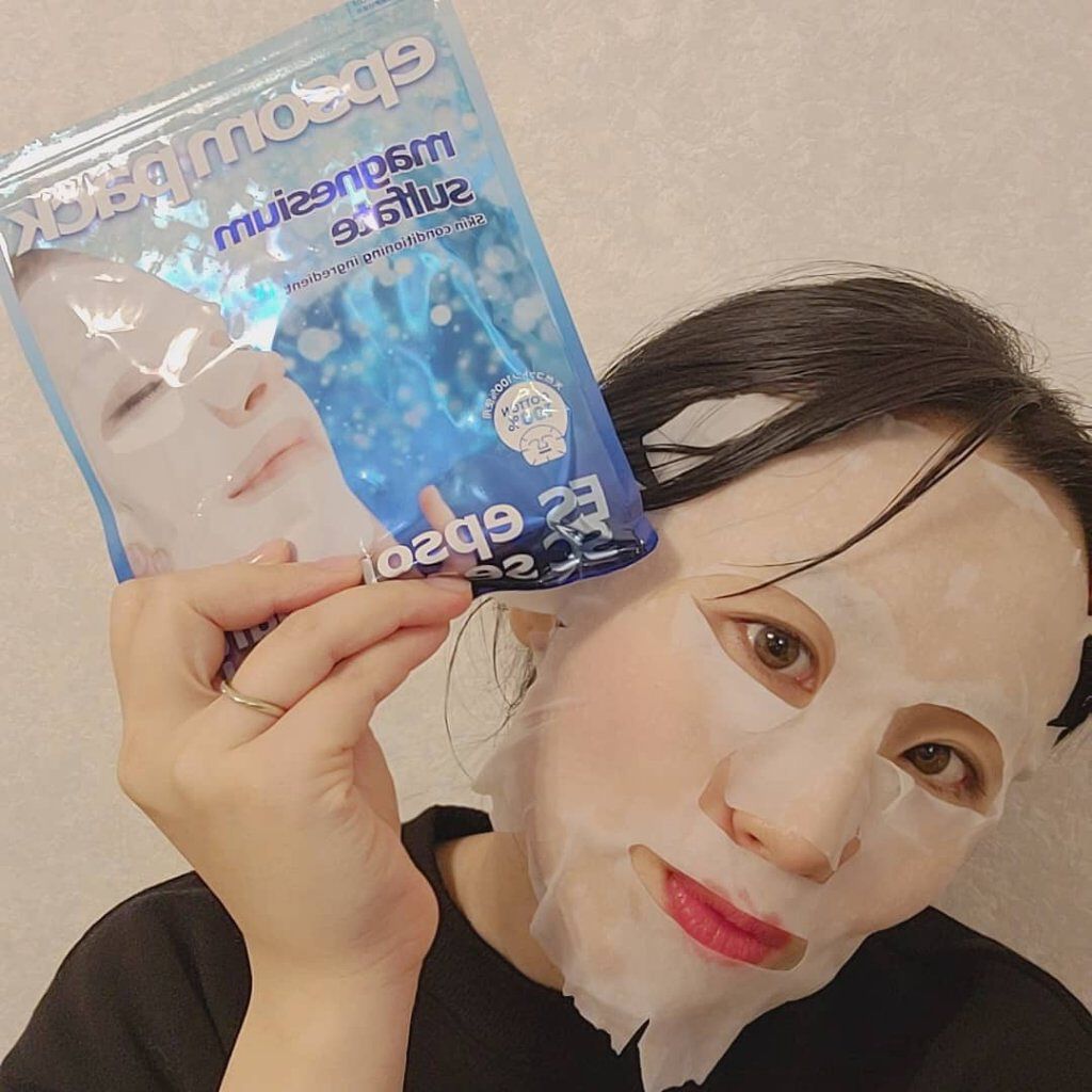 エプソムパック/sea crystals/シートマスク・パックを使ったクチコミ（2枚目）