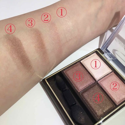 スキニーリッチシャドウ/excel/アイシャドウパレットを使ったクチコミ(2枚目)