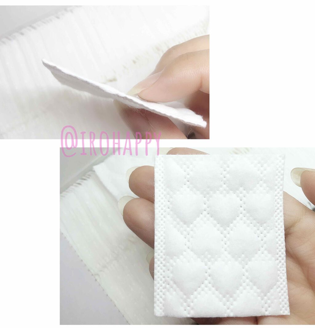 マイビューティーツール ハートコットンパッド/ETUDE/コットンを使ったクチコミ(3枚目)