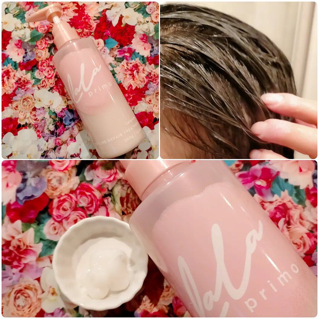 ララプリモ モイスチャーリペア シャンプー／トリートメント/ララプリモ /市販シャンプーを使ったクチコミ（3枚目）