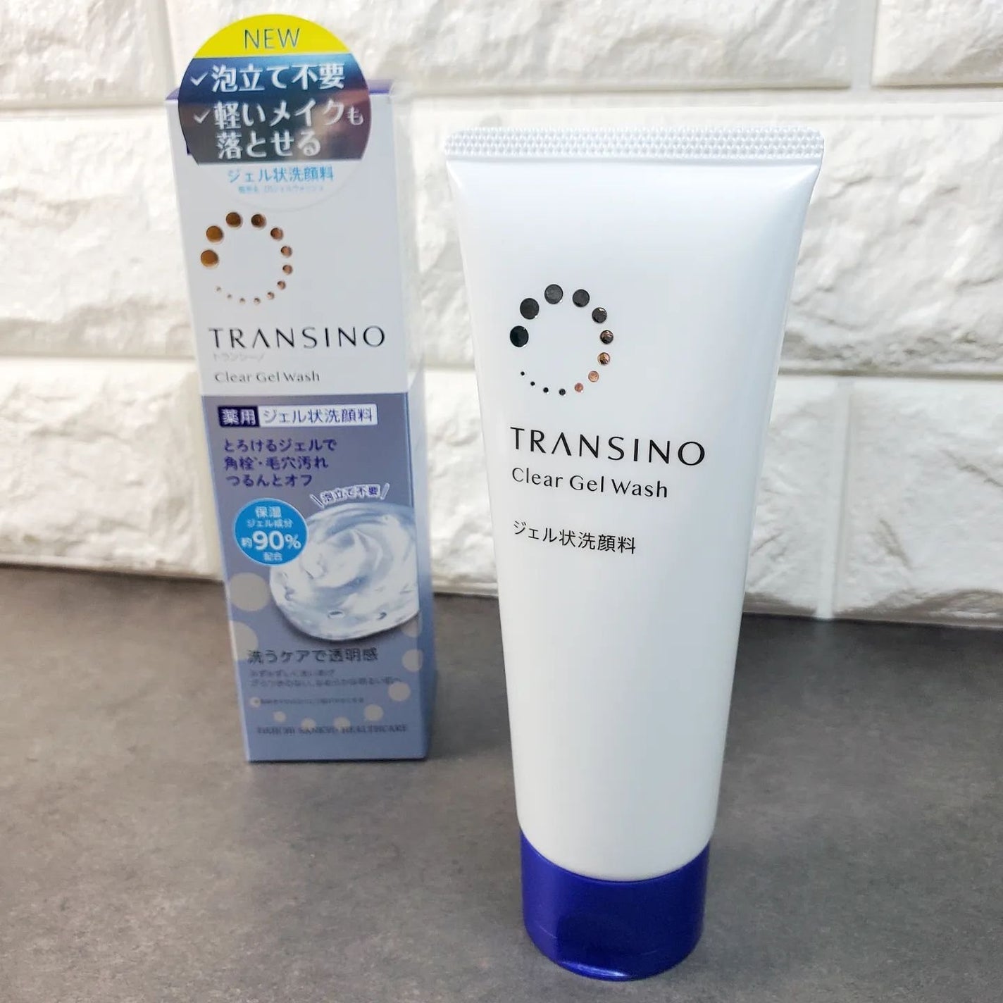 トランシーノ薬用クリアジェルウォッシュ/トランシーノ/その他洗顔料を使ったクチコミ(1枚目)
