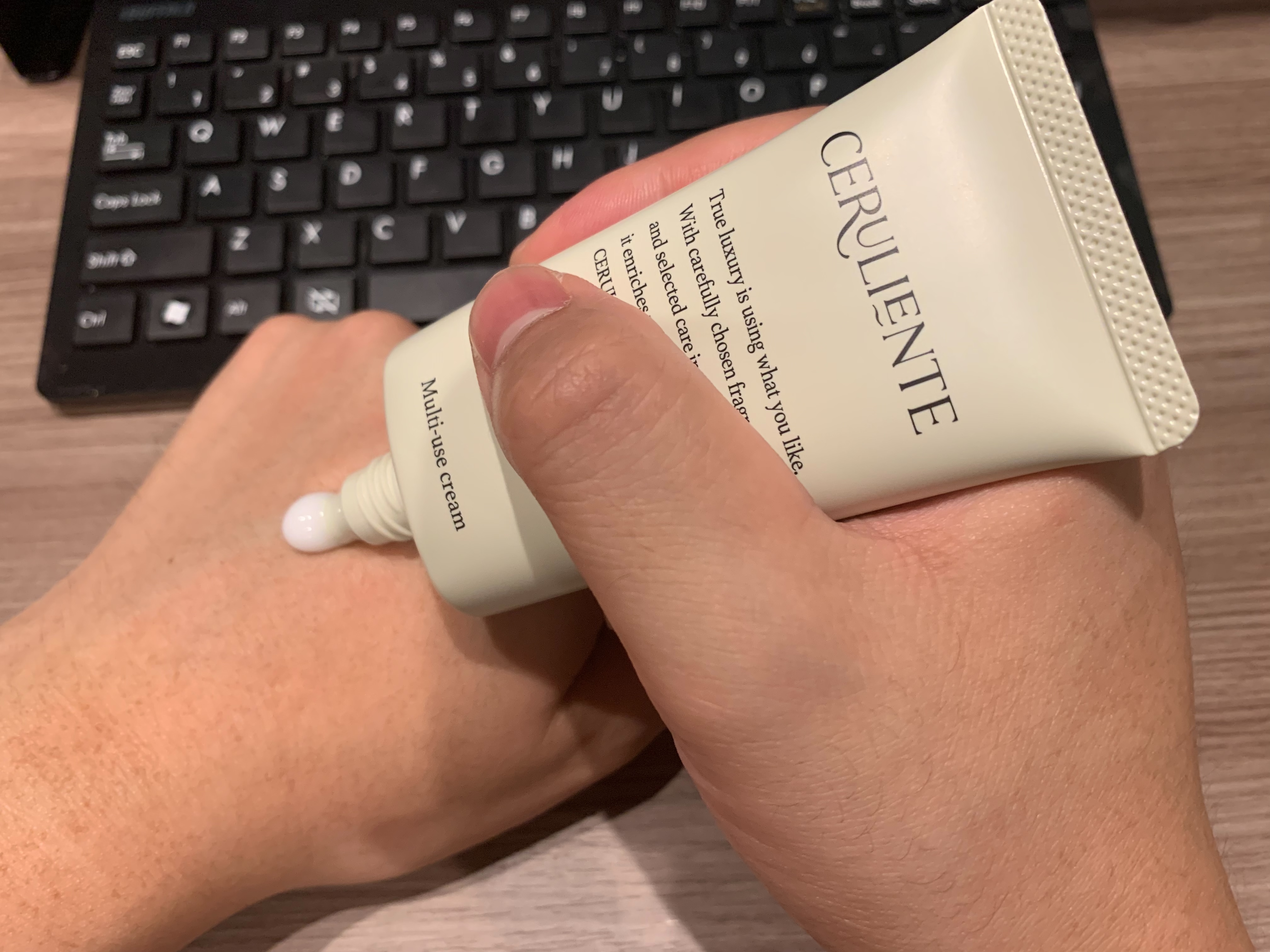 マルチユースクリーム/CERULIENTE/フェイスクリームを使ったクチコミ（1枚目）