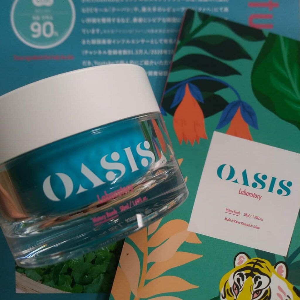 #韓国コスメ

\\水分クリーム//

----------------------------------------------
☑オアシスラボ
ウォータリーボム
税込3,990円
---------------------------