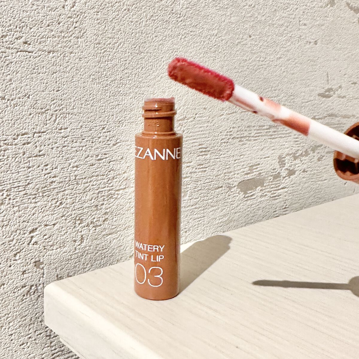 ウォータリーティントリップ/CEZANNE/リップティントを使ったクチコミ（1枚目）