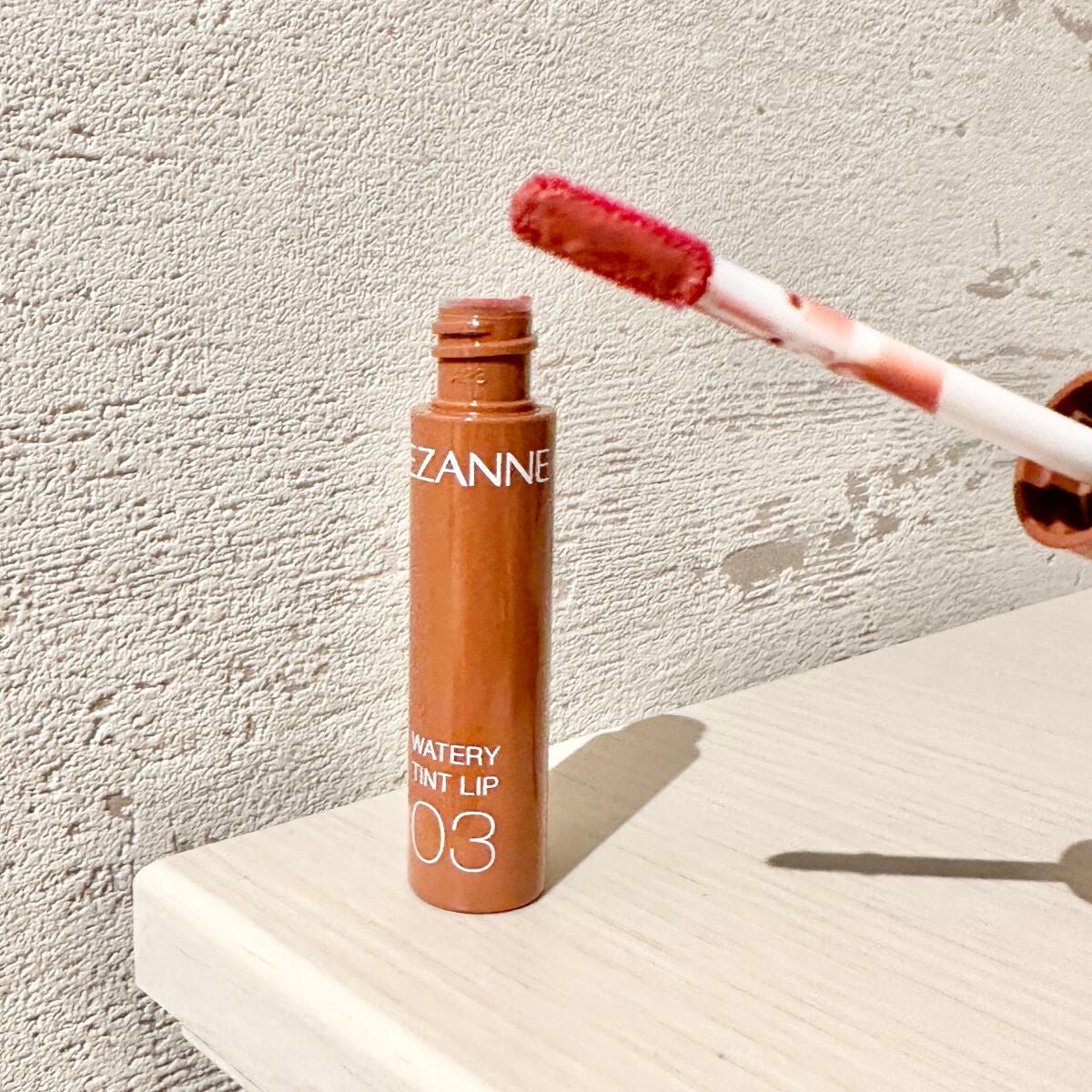 ウォータリーティントリップ/CEZANNE/リップティントを使ったクチコミ(1枚目)