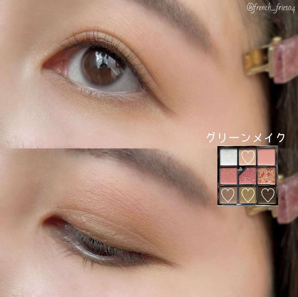 グリッターペディアアイパレット/unleashia/アイシャドウパレットを使ったクチコミ(9枚目)