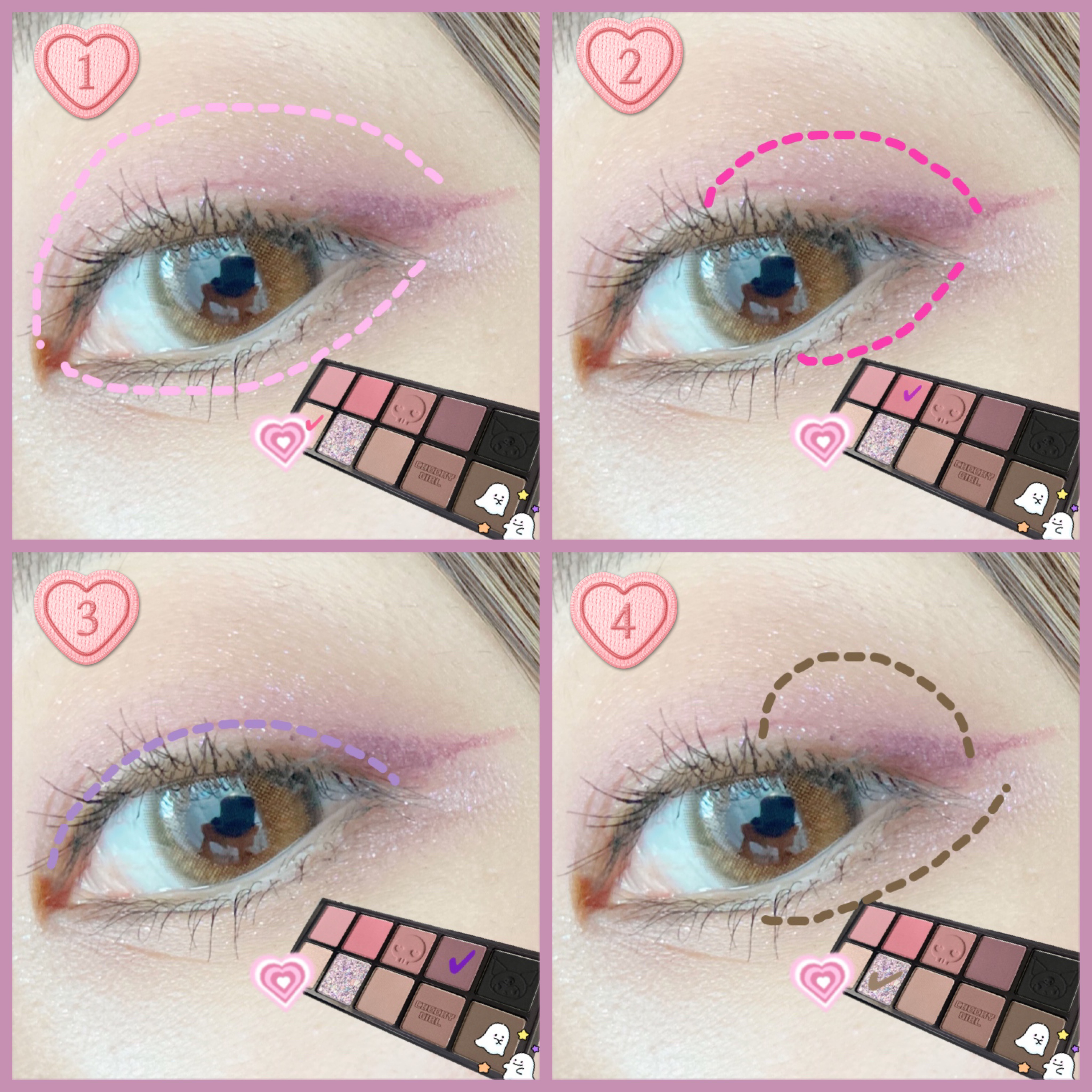 ベターザンパレット/rom&nd/アイシャドウパレットを使ったクチコミ（2枚目）