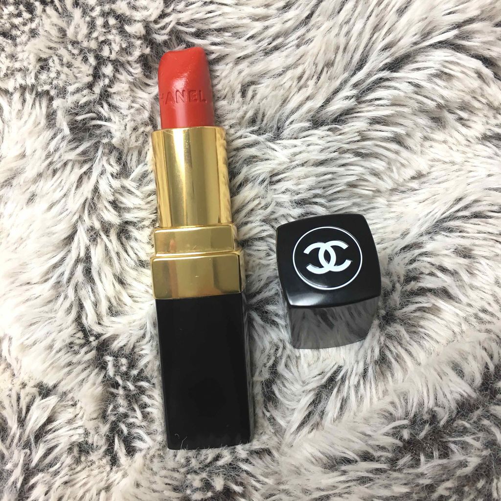 ルージュ ココ 466 カルメン/CHANEL/口紅を使ったクチコミ（1枚目）