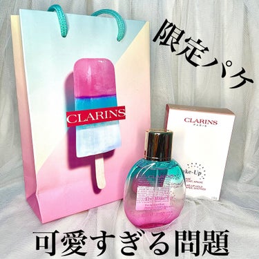 フィックス メイクアップ/CLARINS/ミスト状化粧水を使ったクチコミ（2枚目）