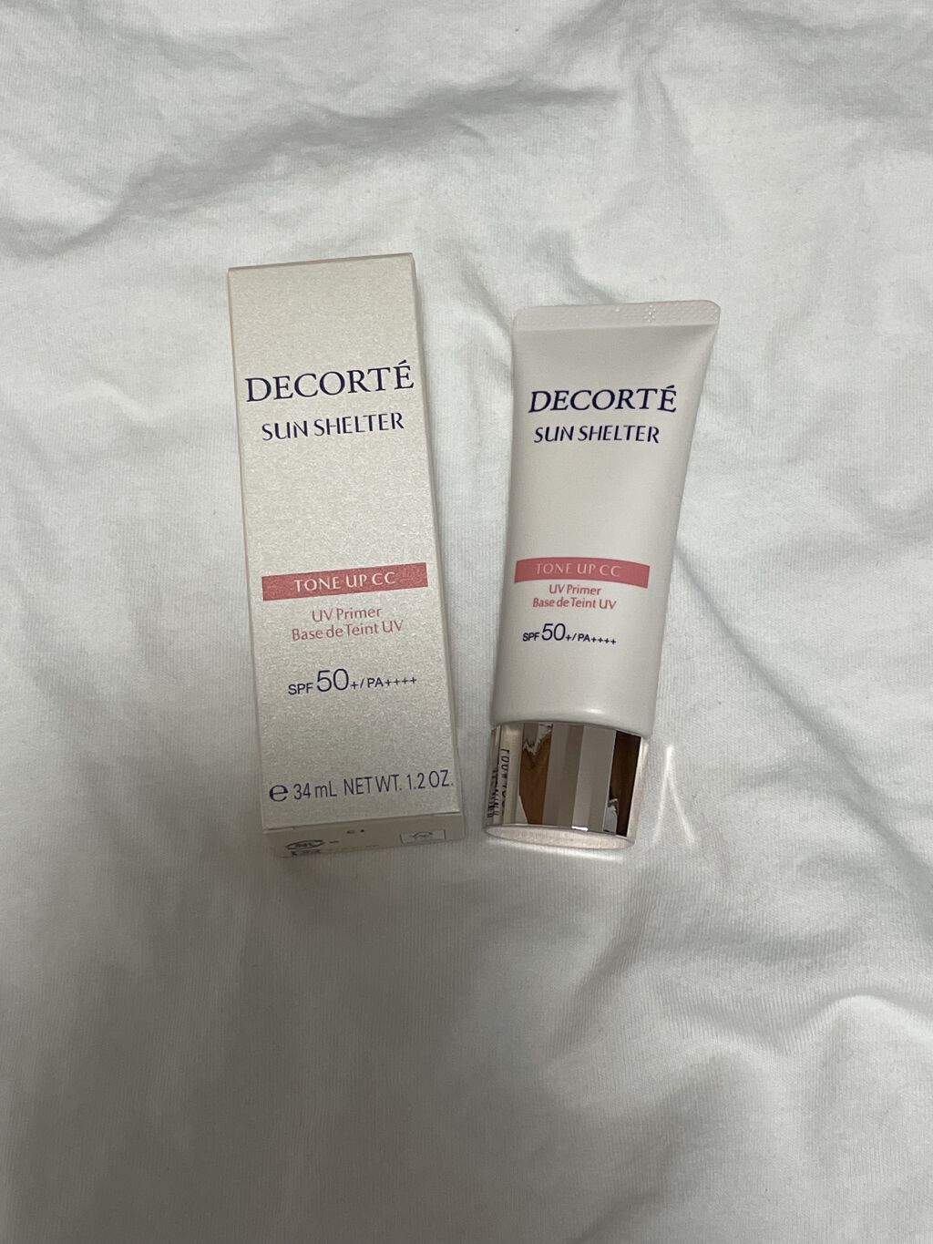 サンシェルター トーンアップCC/DECORTÉ/CCクリームを使ったクチコミ（1枚目）