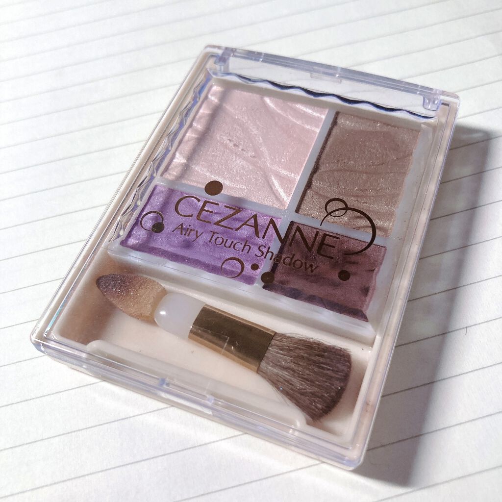 エアリータッチシャドウ/CEZANNE/アイシャドウパレットを使ったクチコミ（1枚目）