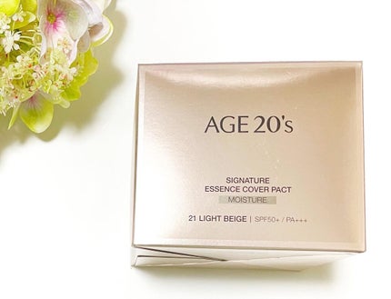 エッセンス カバー パクト モイスチャー/AGE20’s/リキッドファンデーションを使ったクチコミ(6枚目)