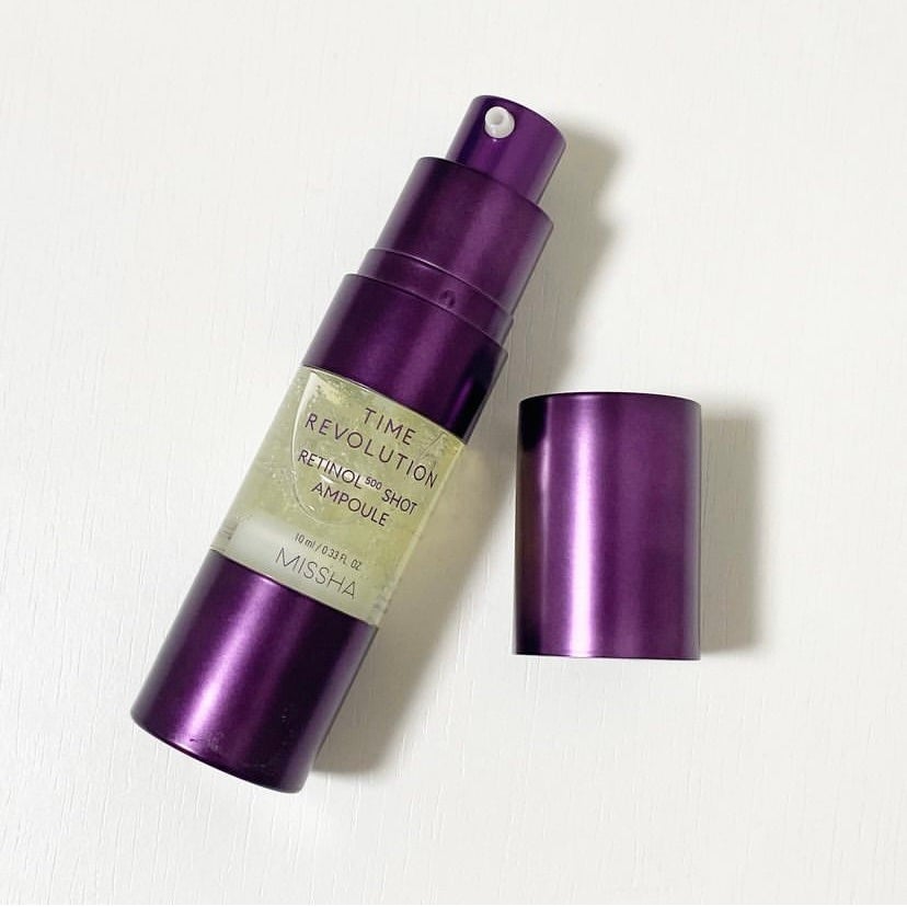 ミシャ タイムレボリューション レチ500ショット美容液/MISSHA/美容液を使ったクチコミ(3枚目)
