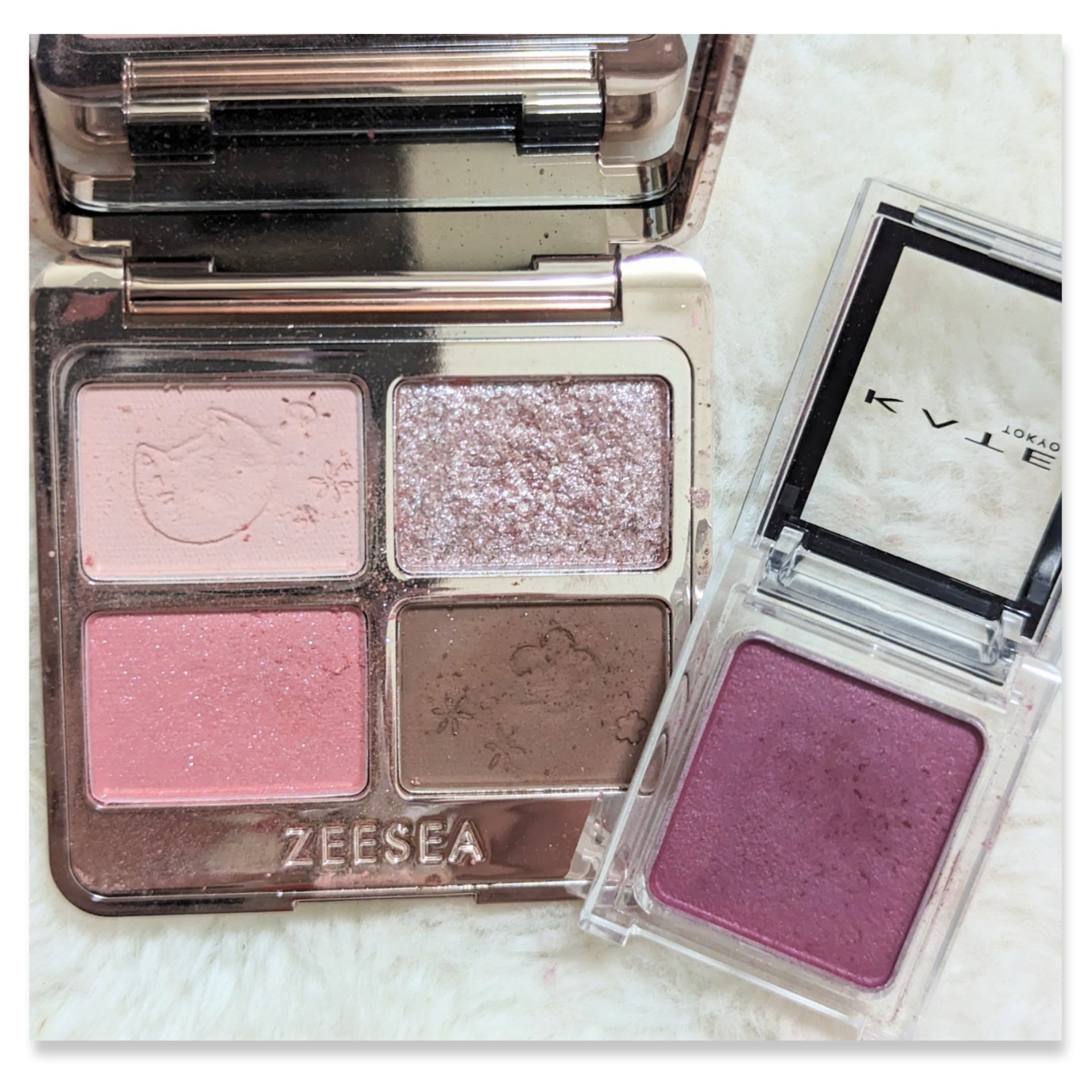 アニマルアイシャドウ(4シェード)/ZEESEA/アイシャドウパレットを使ったクチコミ（3枚目）