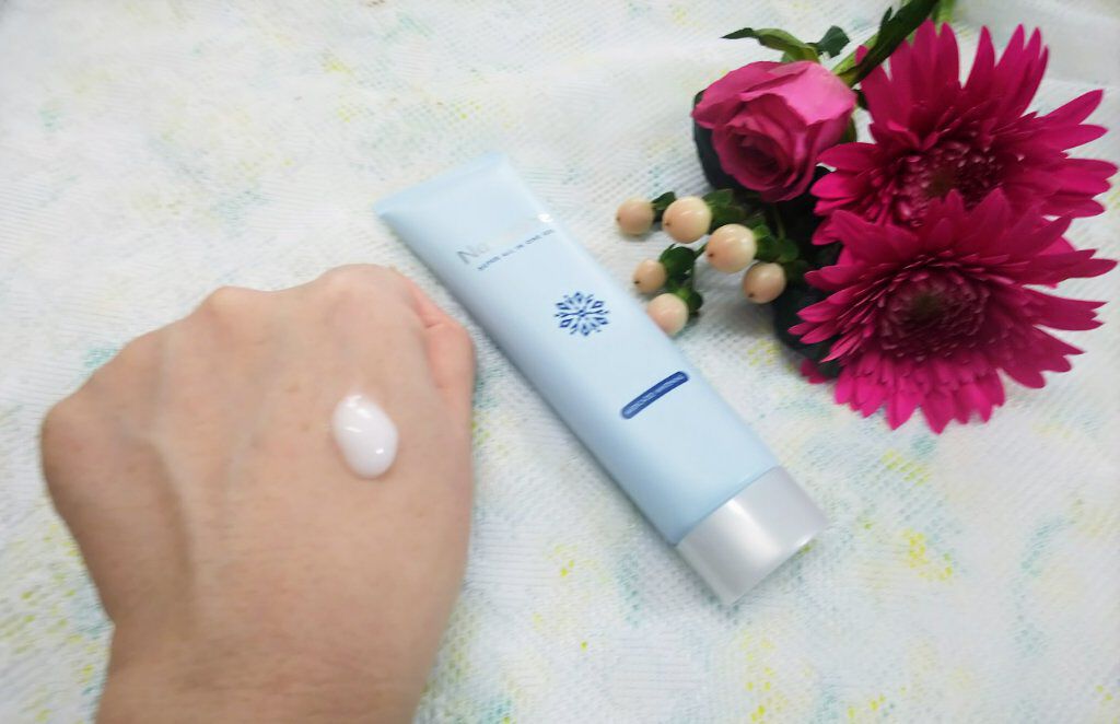 スーパーオールインワンジェル (薬用美白)/ナナローブ/オールインワン化粧品を使ったクチコミ（2枚目）