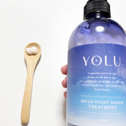 リラックスナイトリペア シャンプー/トリートメント/YOLU/市販シャンプーを使ったクチコミ(3枚目)