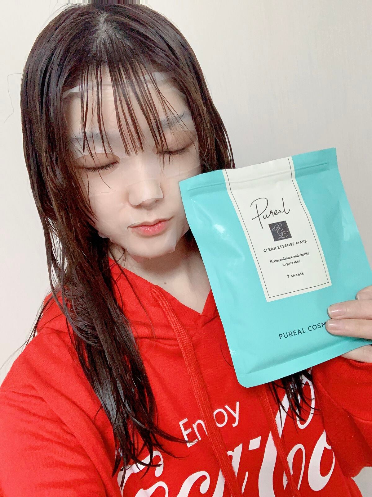 クリアエッセンスマスク/ピュレア/シートマスク・パックを使ったクチコミ(3枚目)