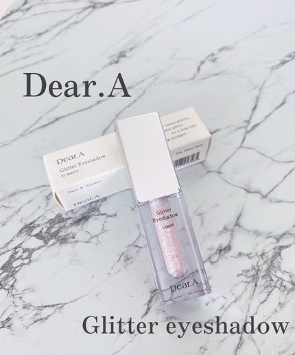 グリッターアイシャドウ/Dear.A/グリッターを使ったクチコミ(1枚目)