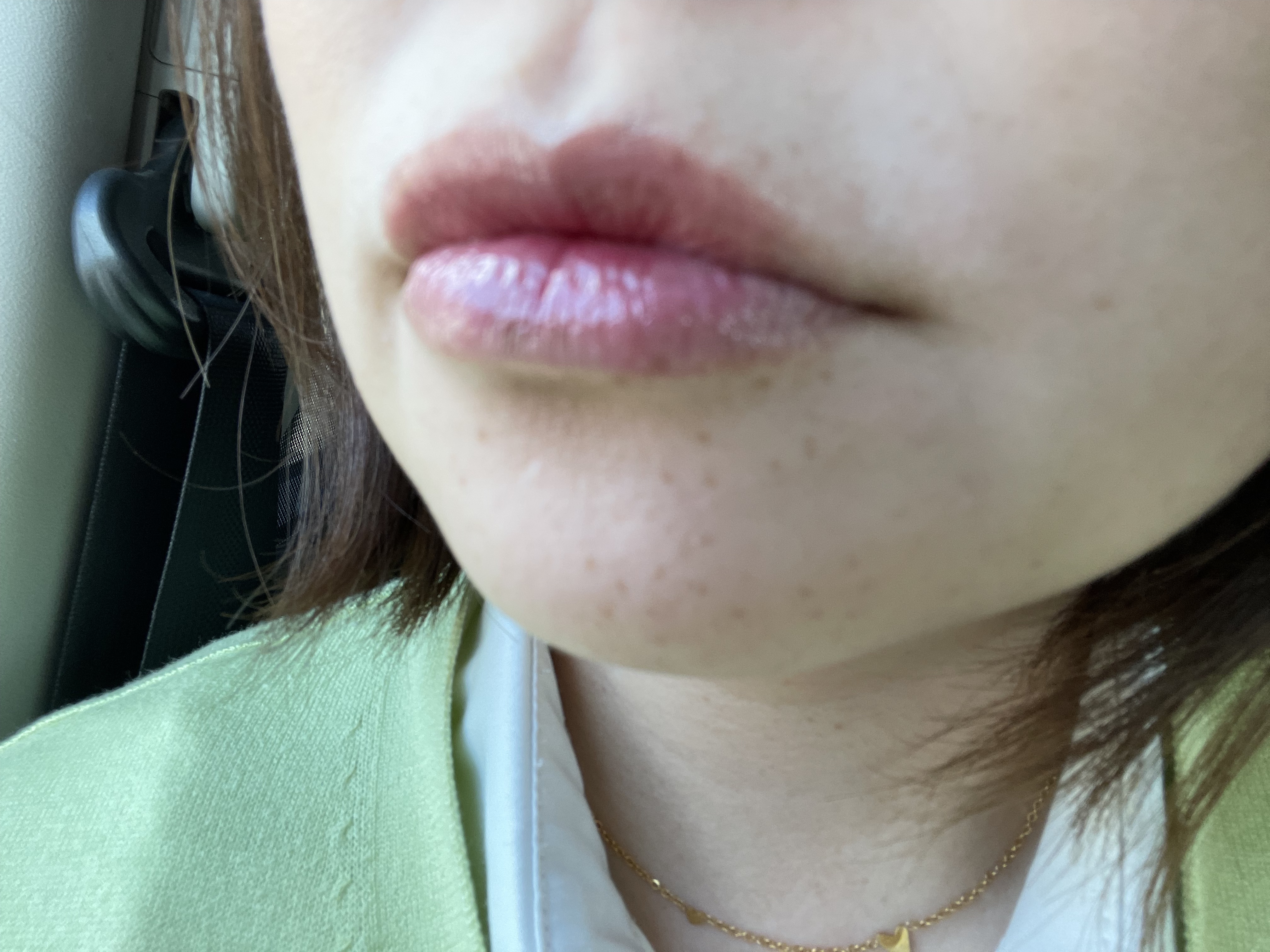 アイムミュートリップスティック 02 イン/BLESSED MOON/口紅を使ったクチコミ（3枚目）