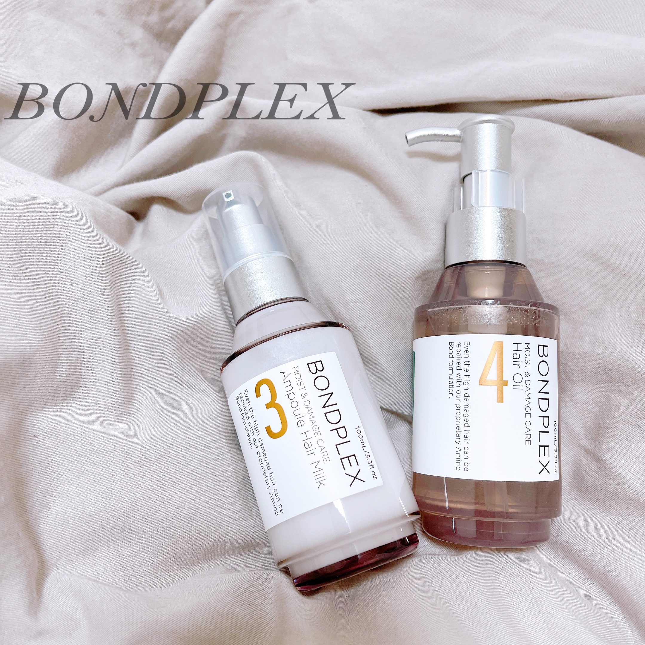 モイスト＆ダメージケア アンプルミルク/ボンドプレックス/ヘアミルクを使ったクチコミ（1枚目）