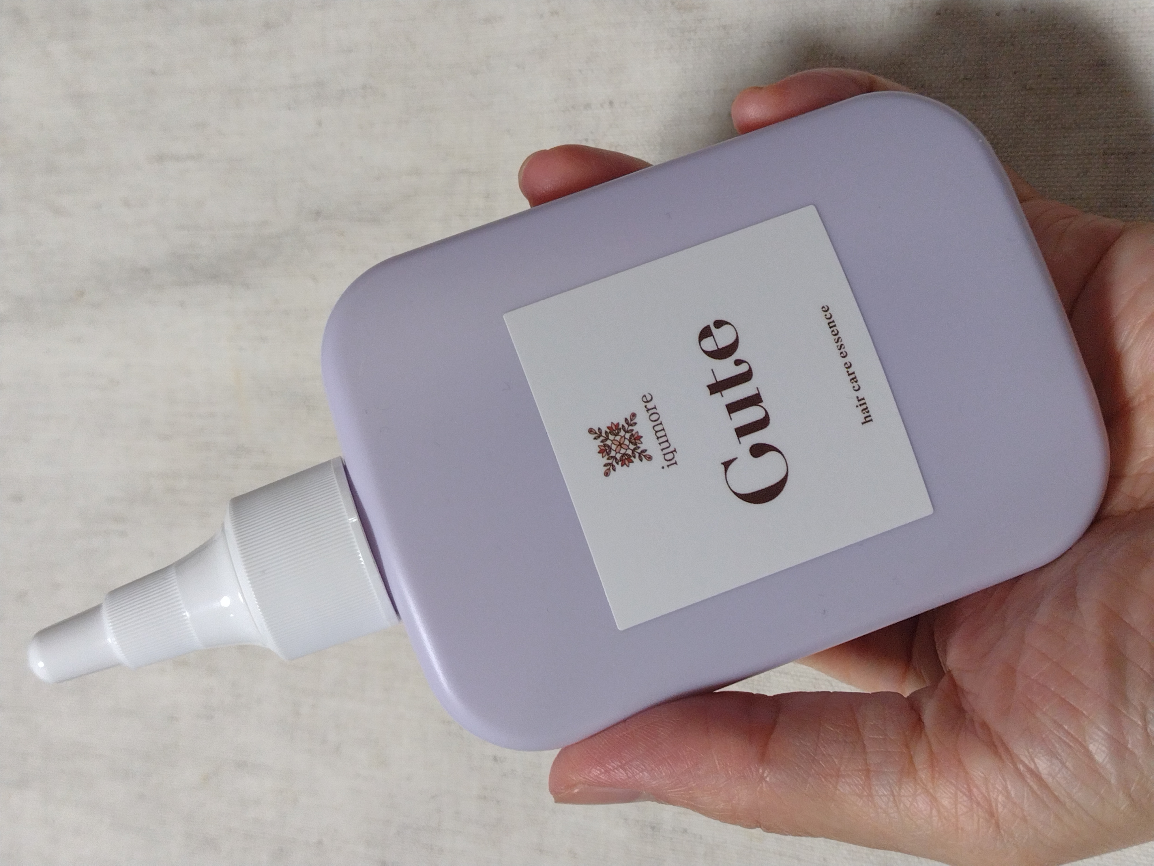 キュートヘアケアエッセンス/iqumore/頭皮ローションを使ったクチコミ（1枚目）