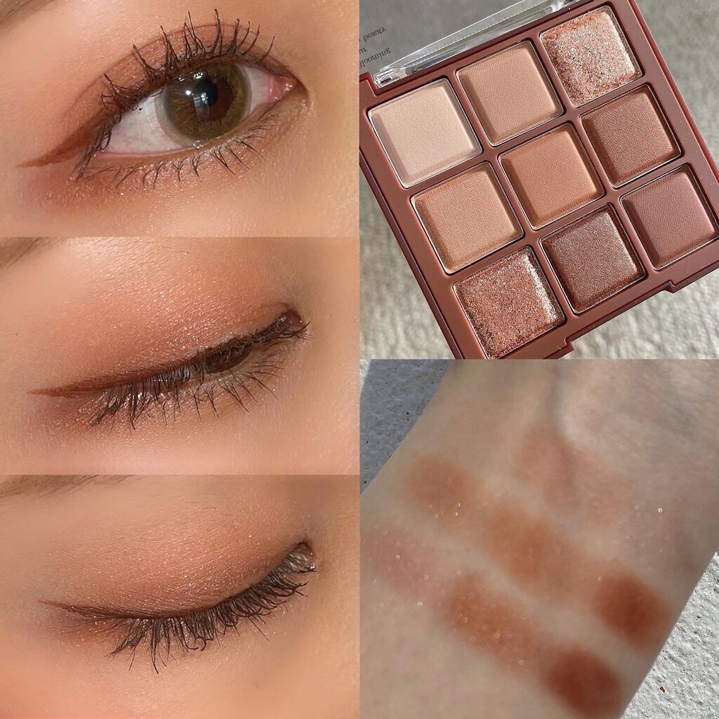 シャドウパレット/dasique/アイシャドウパレットを使ったクチコミ(2枚目)