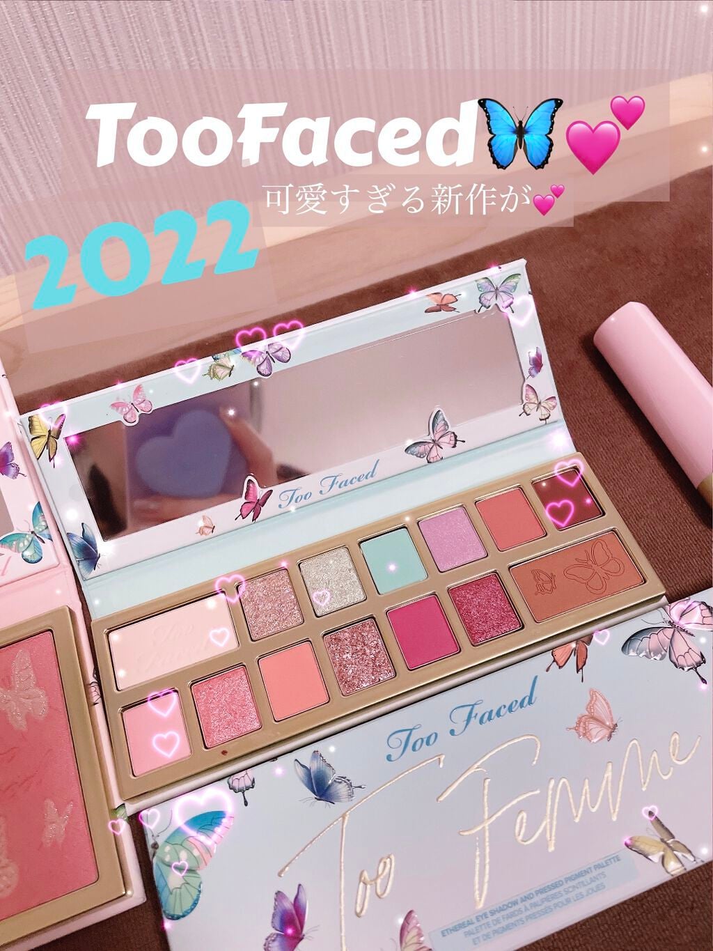 トゥー フェム ハート コア リップスティック/Too Faced/口紅を使ったクチコミ(1枚目)