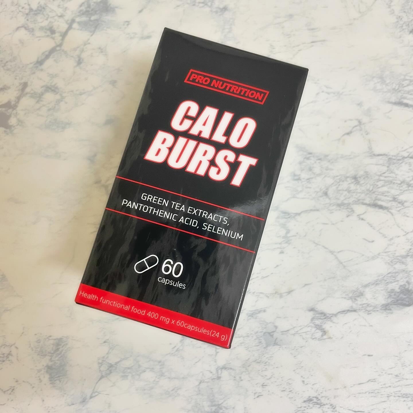 CALO BURST/PRO NUTRITION/ボディサプリメントを使ったクチコミ（1枚目）