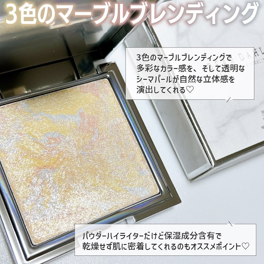 スキンルミナスハイライター/DEAR DAHLIA/パウダーハイライトを使ったクチコミ(2枚目)