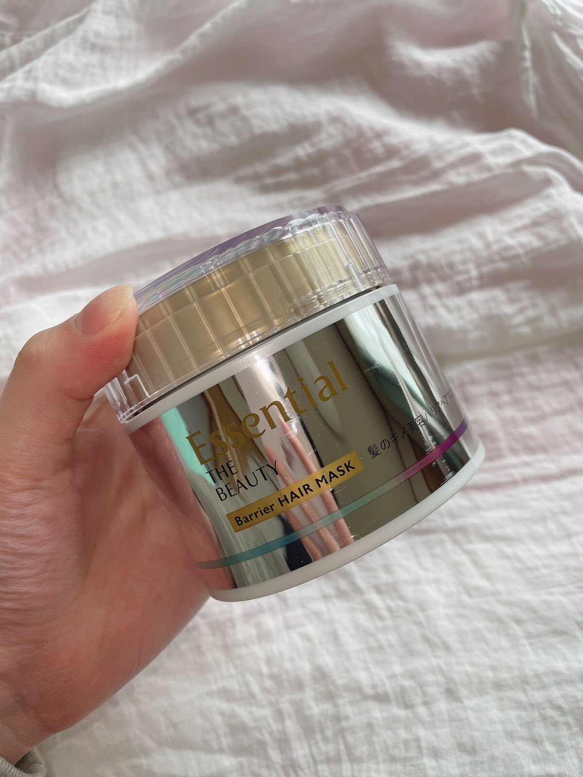 Essential THE BEAUTY 髪のキメ美容バリアヘアマスク/エッセンシャル/ヘアマスク・ヘアパックを使ったクチコミ（1枚目）