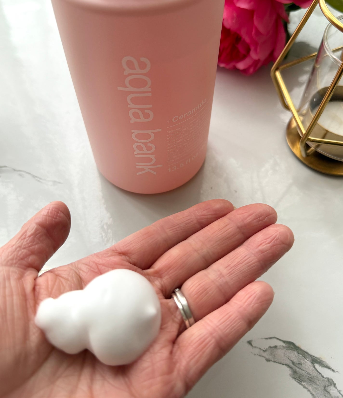 クリアバブルローション セラミド/aqua bank/化粧水を使ったクチコミ(2枚目)