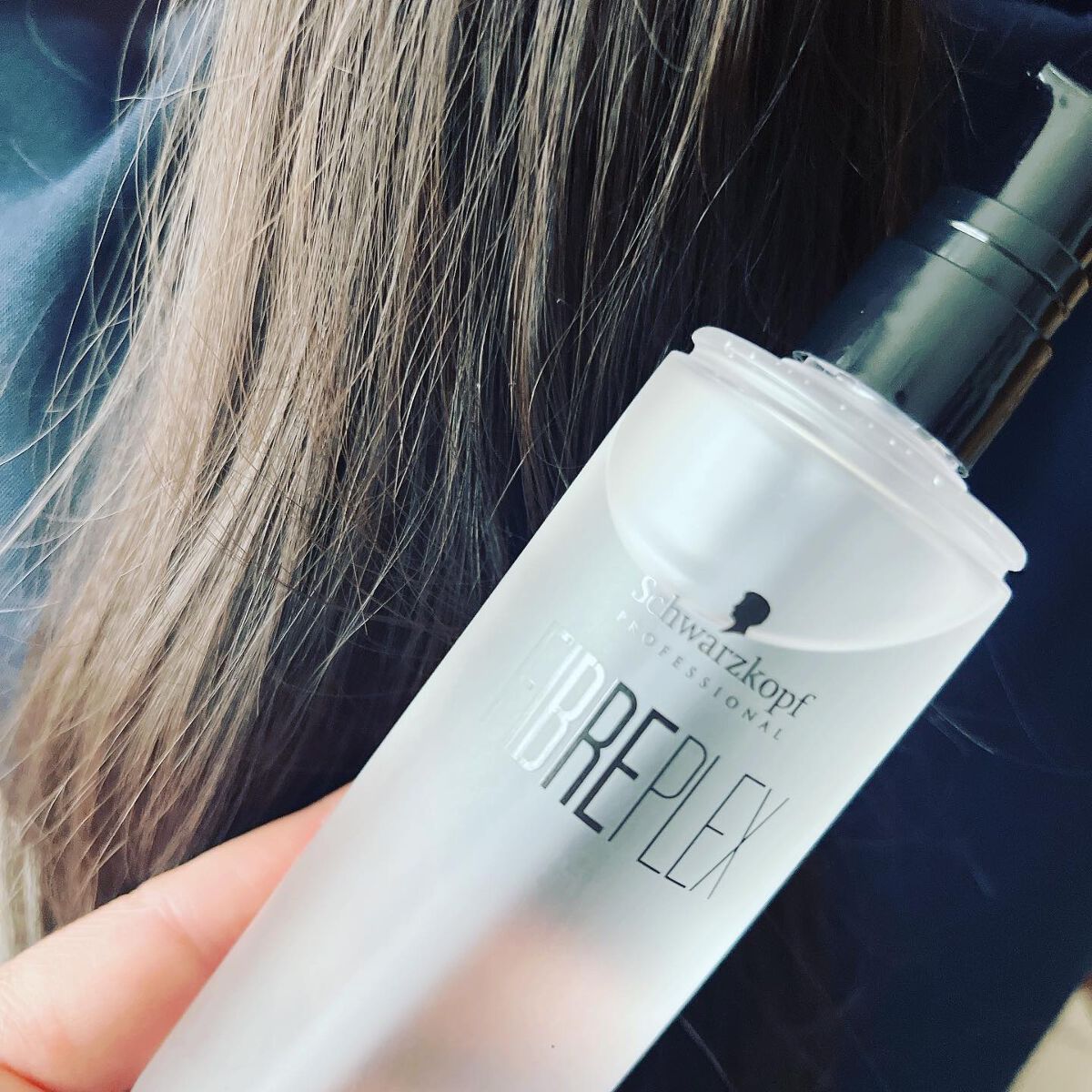 ファイバープレックス ボンドオイル/シュワルツコフ プロフェッショナル/ヘアオイルを使ったクチコミ(5枚目)