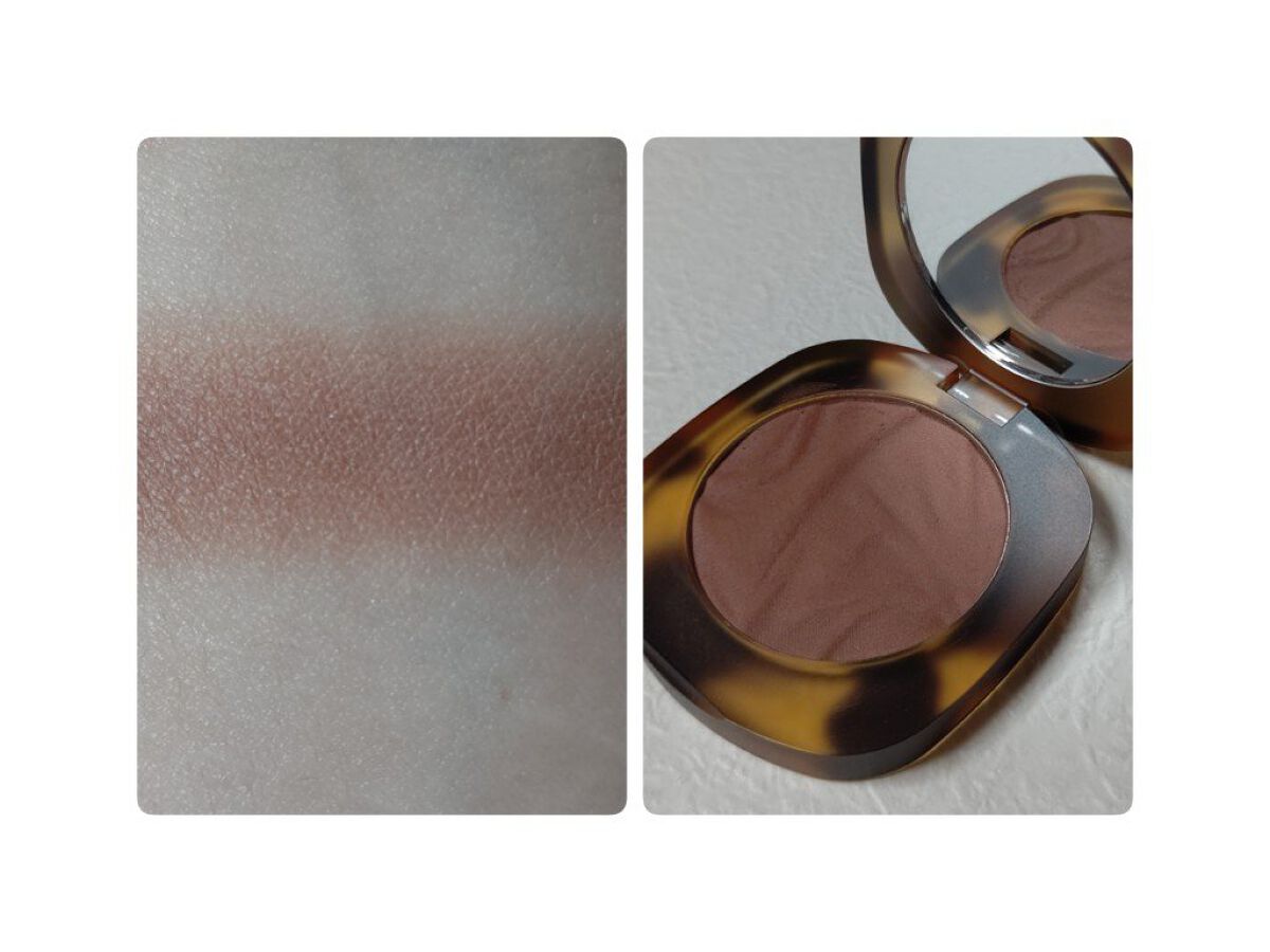 琥珀べっ甲チーク/Joocyee/パウダーチークを使ったクチコミ（2枚目）