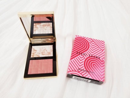 ハイライティング パウダー デュオ(LOVES RADIANCE COLLECTION) L02 ピンクグロウ/BOBBI BROWN/パウダーハイライトの画像