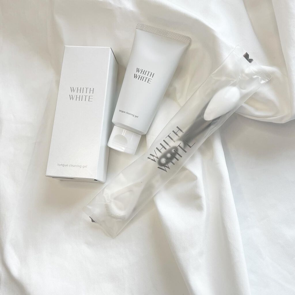 tongue cleansing gel/WHITH WHITE/その他オーラルケアを使ったクチコミ(2枚目)
