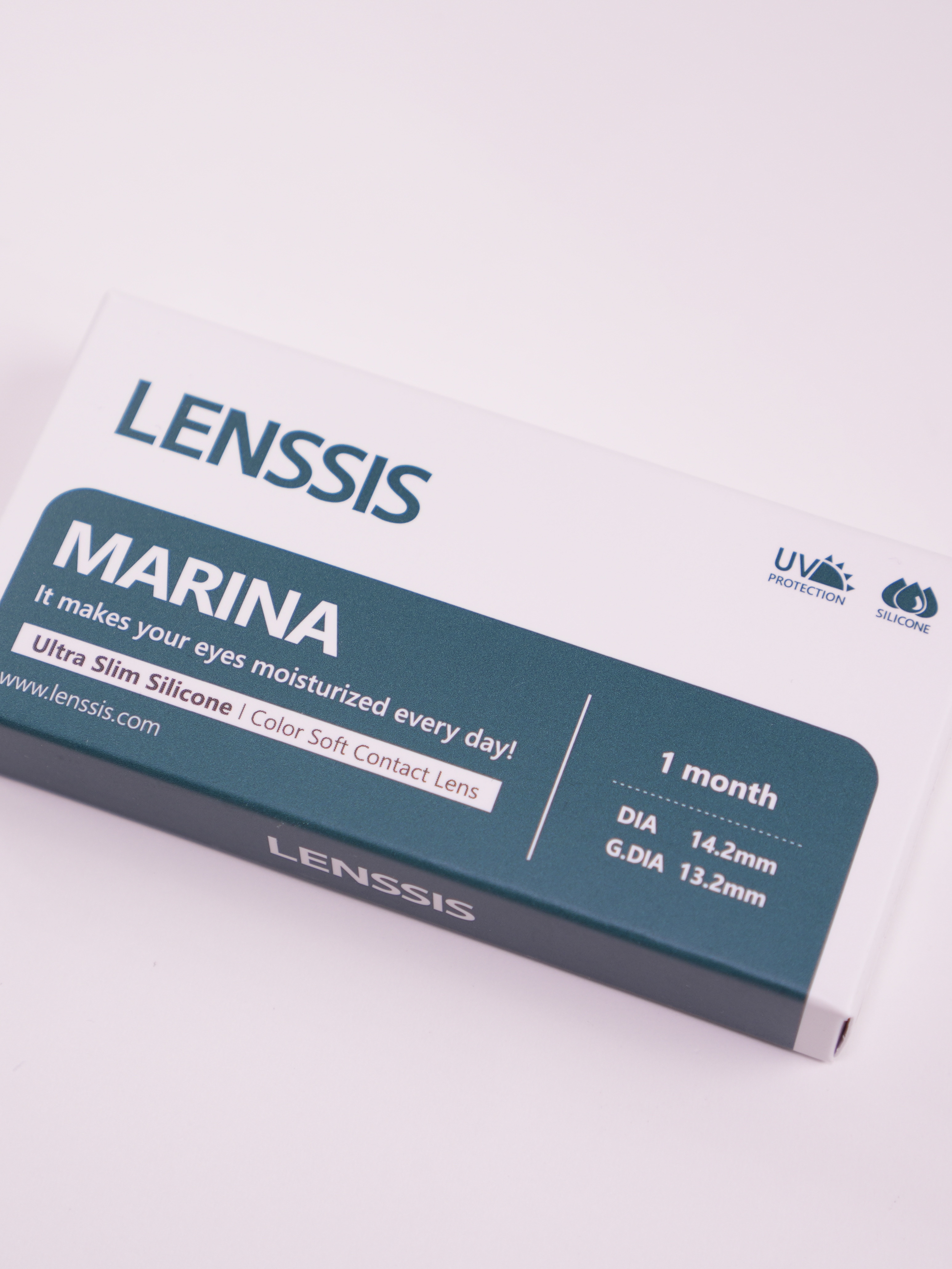 マリナシリーズ	 マリナアッシュピンク/LENSSIS/カラーコンタクトレンズを使ったクチコミ（2枚目）