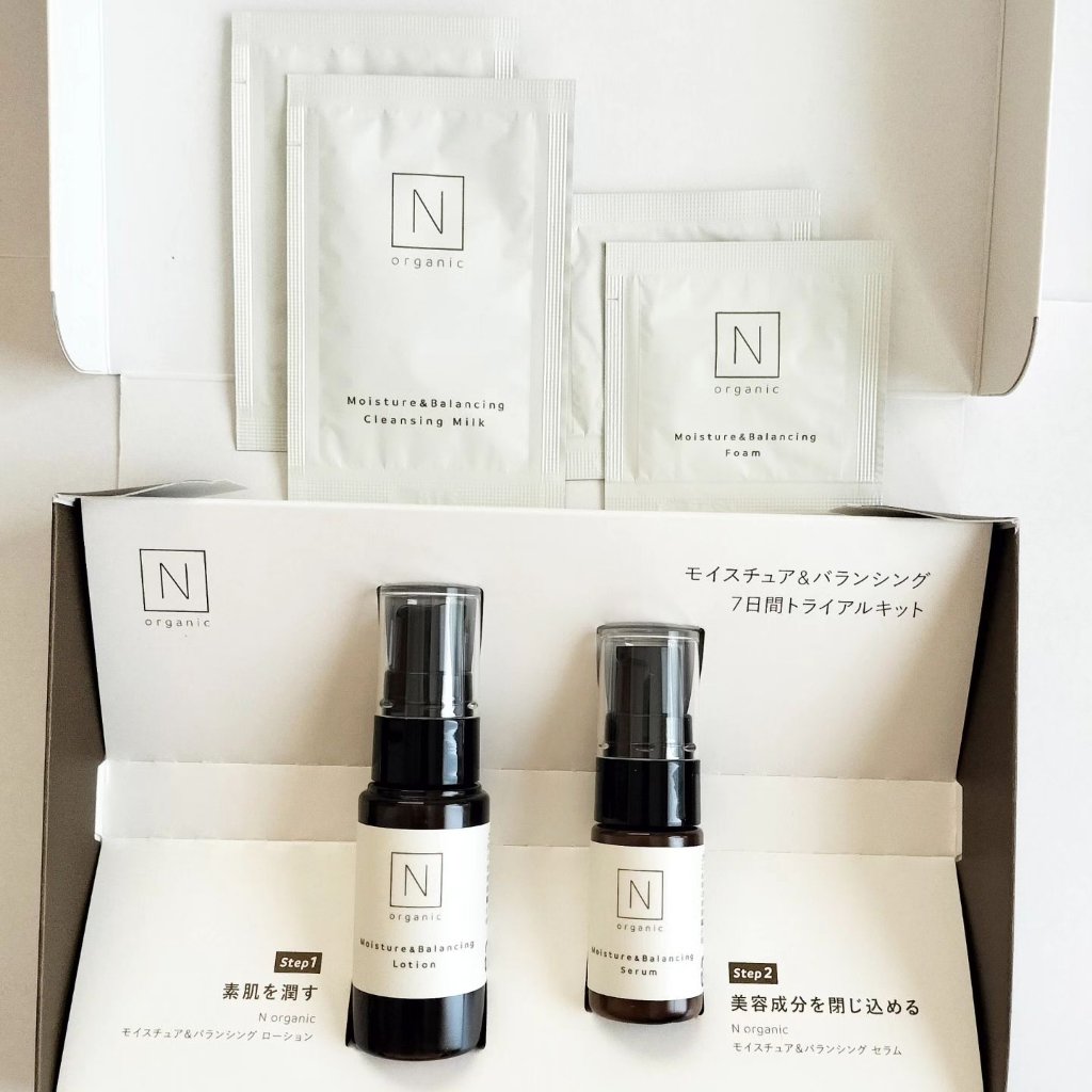 モイスチュア＆バランシング トライアルキット/Ｎ organic/トライアルキットを使ったクチコミ（2枚目）
