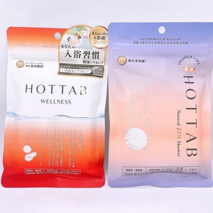 薬用 HOT TAB WELLNESS /HOT TAB/炭酸系入浴剤を使ったクチコミ(4枚目)