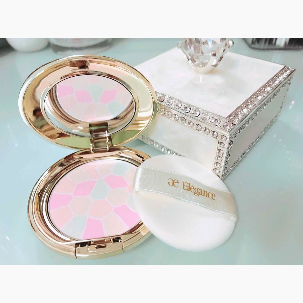 ラ プードル オートニュアンス/Elégance/プレストパウダーを使ったクチコミ（1枚目）