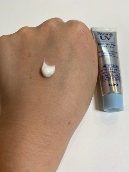 ビオレUV バリアミー クッションジェントルエッセンス		/ビオレ/日焼け止めクリームを使ったクチコミ(2枚目)