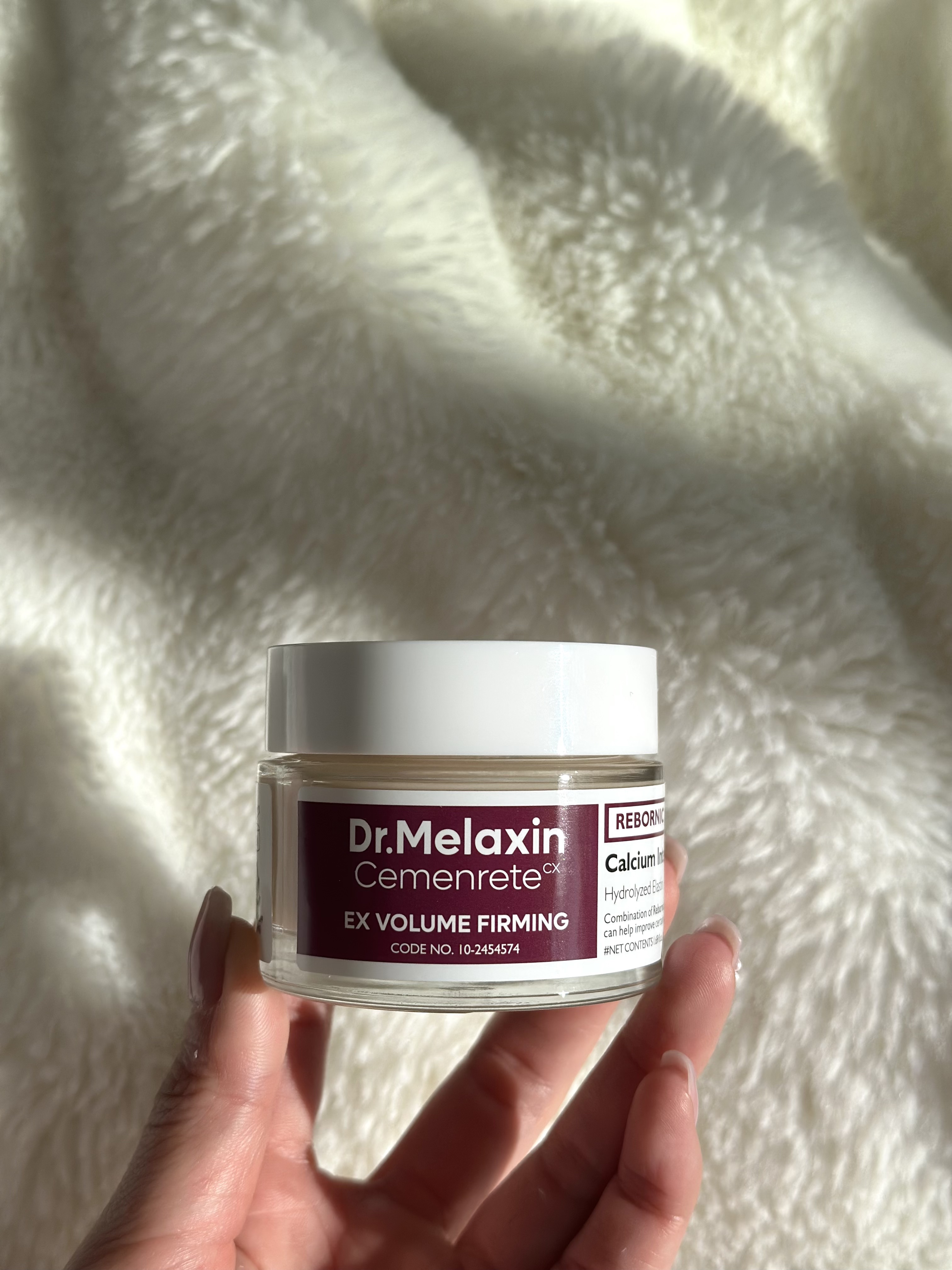 Cemenrete Calcium Intense Cream/Dr.Melaxin/フェイスクリームを使ったクチコミ（1枚目）
