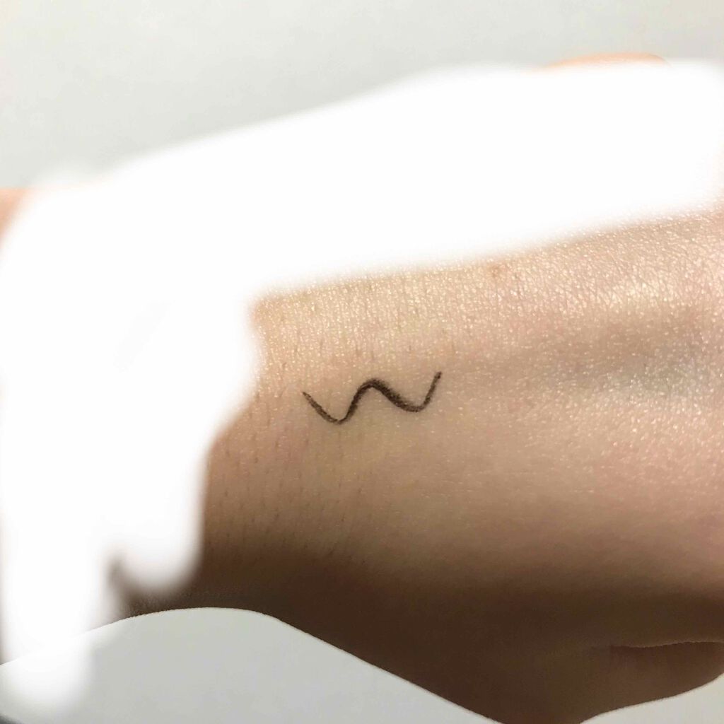 リキッドアイライナー ブラック/無印良品/リキッドアイライナーを使ったクチコミ（2枚目）