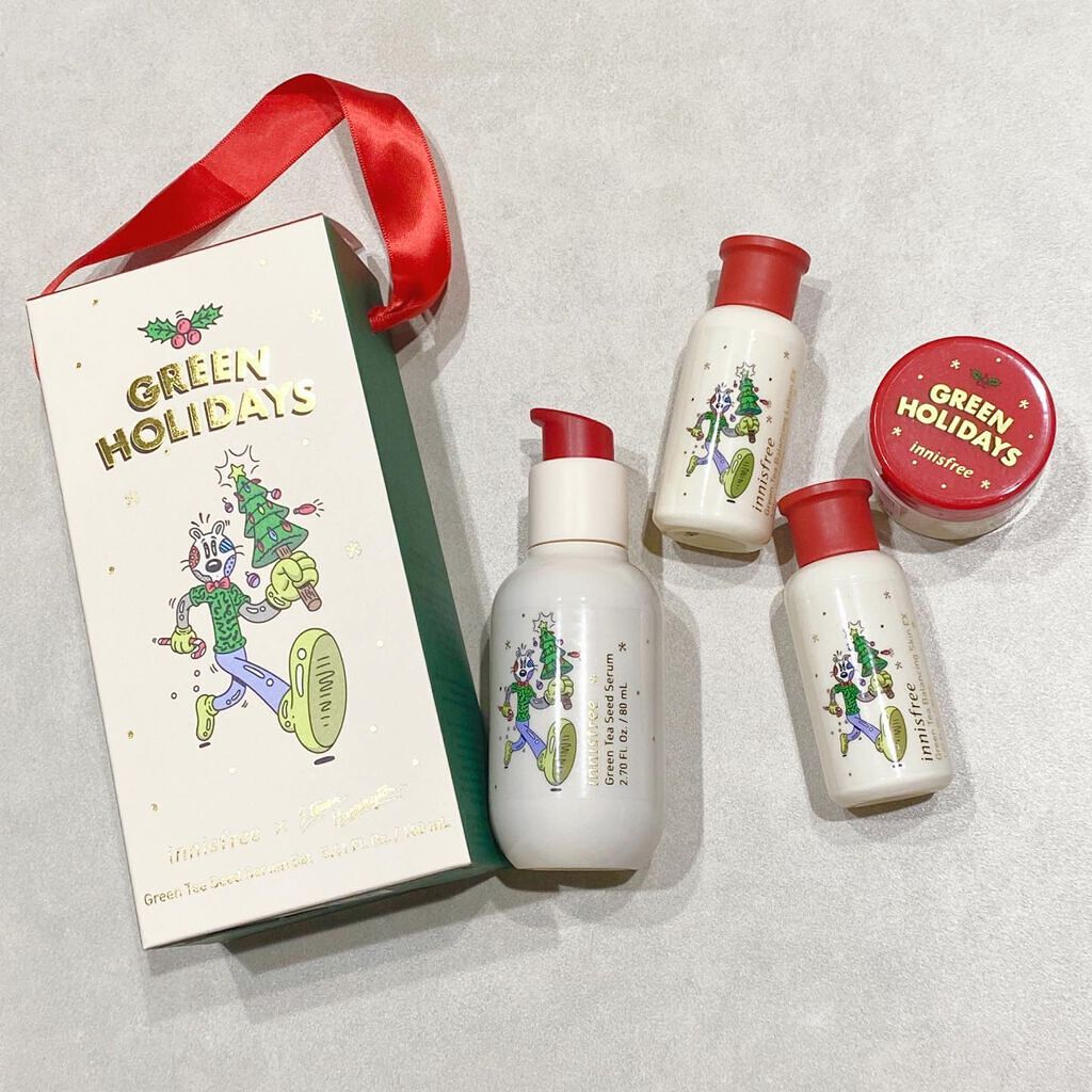 グリーンティーシード セラム N/innisfree/美容液を使ったクチコミ(2枚目)