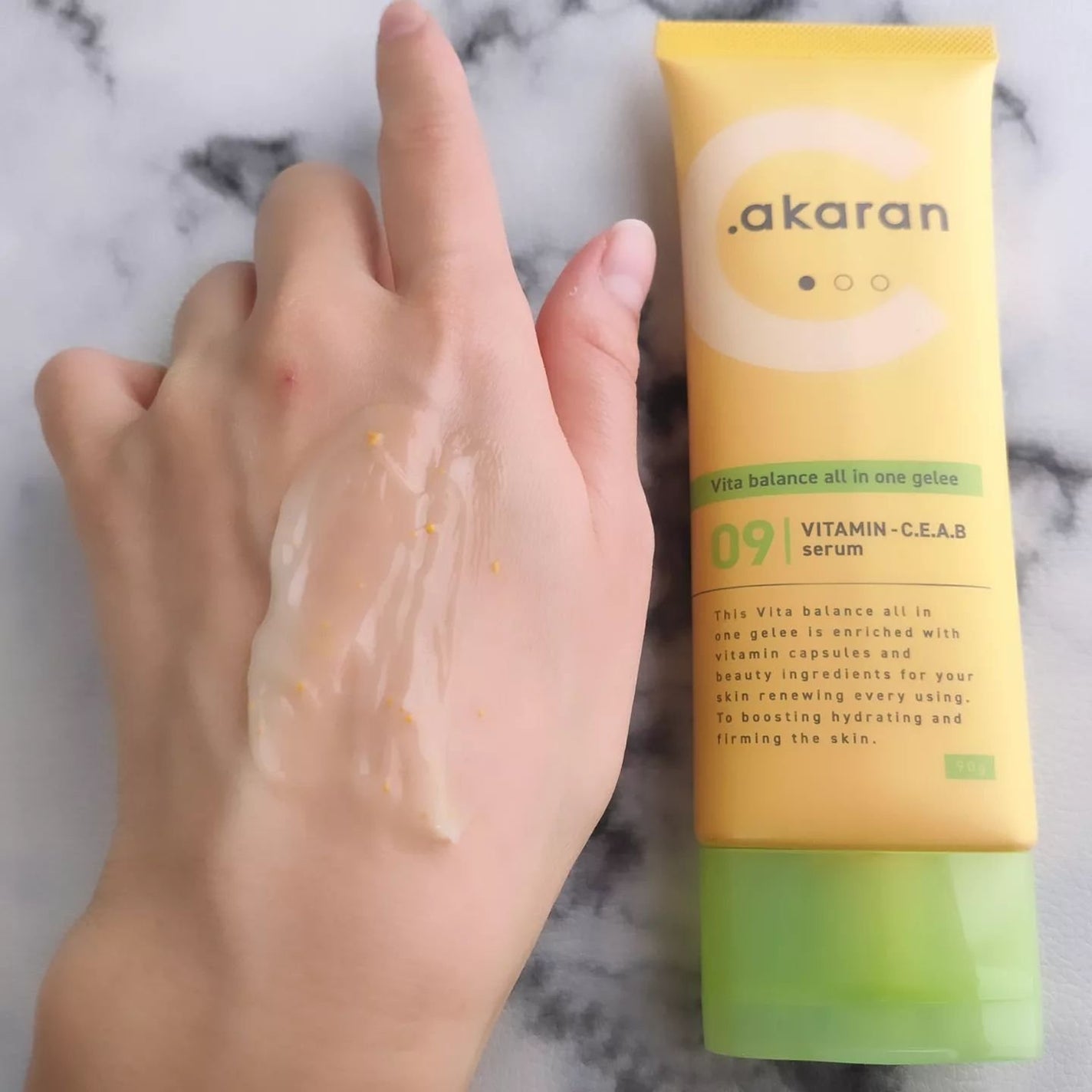 ビタバランス オールインワンジュレ/.akaran/オールインワン化粧品を使ったクチコミ(5枚目)